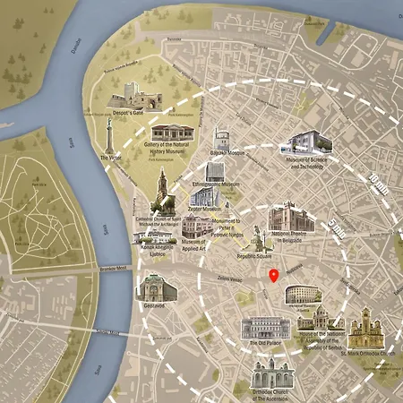 Urban Corner 5min To Republic Square Renovated * 베오그라드